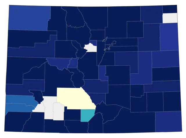 Red-breasted Merganser county map