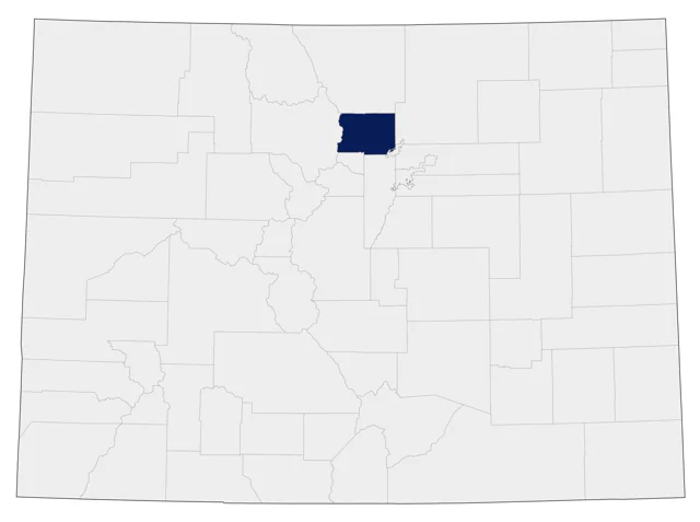 Red-crowned Amazon county map