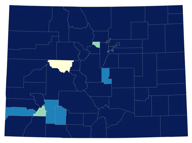 Redhead county map