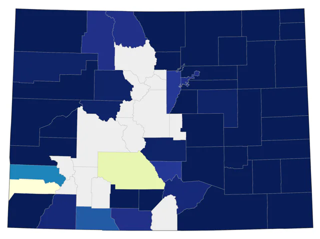 Ring-necked Pheasant county map