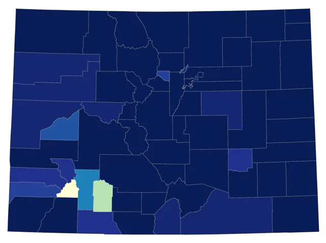 Rough-legged Hawk county map