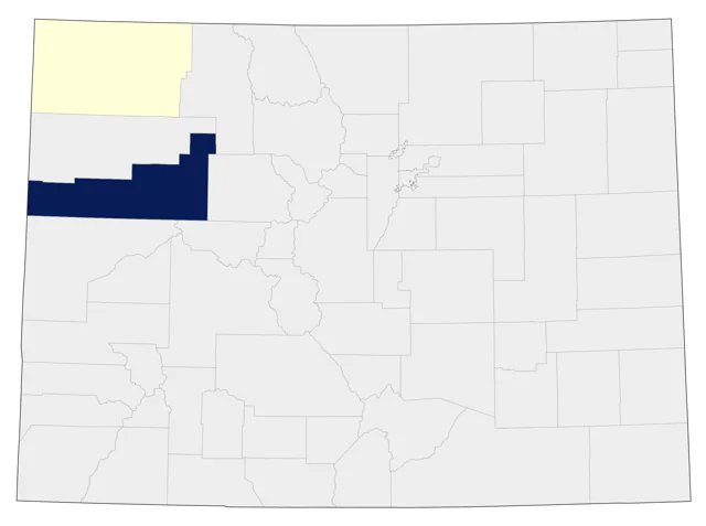 Ruffed Grouse county map
