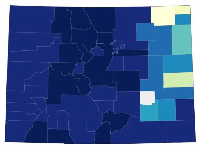 Rufous Hummingbird county map