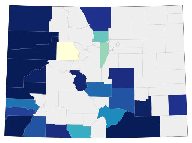 Scott's Oriole county map