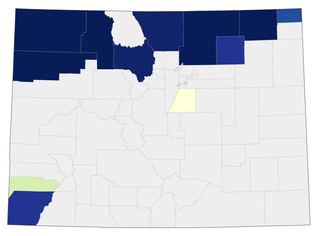 Sharp-tailed Grouse county map