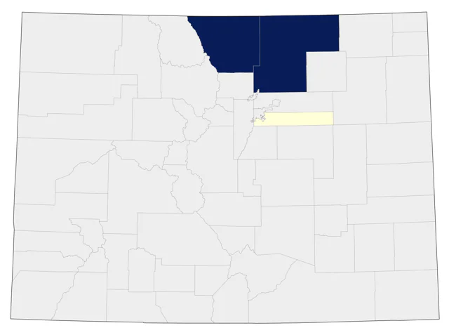 Slaty-backed Gull county map