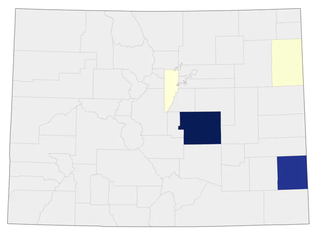 Swallow-tailed Kite county map