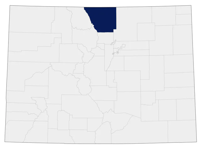 Tropical Parula county map