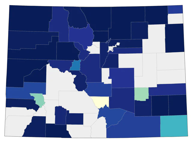 Trumpeter Swan county map
