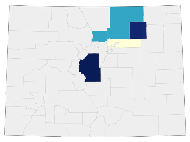 Tufted Duck county map