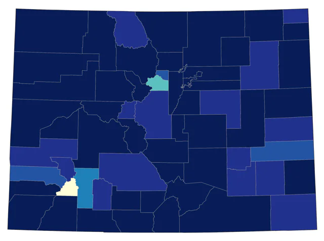 Willow Flycatcher county map