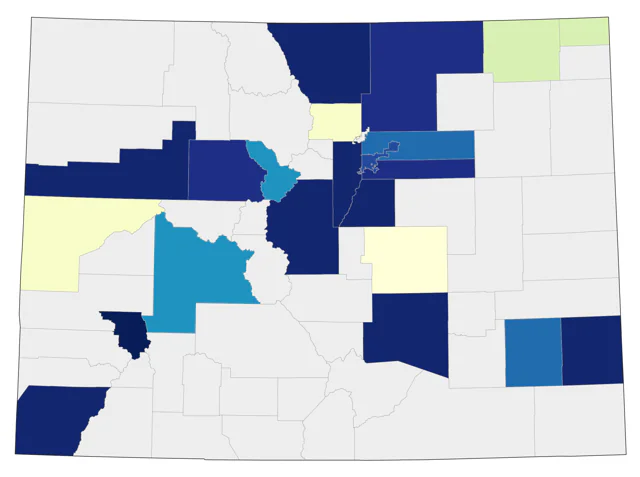 Yellow-billed Loon county map