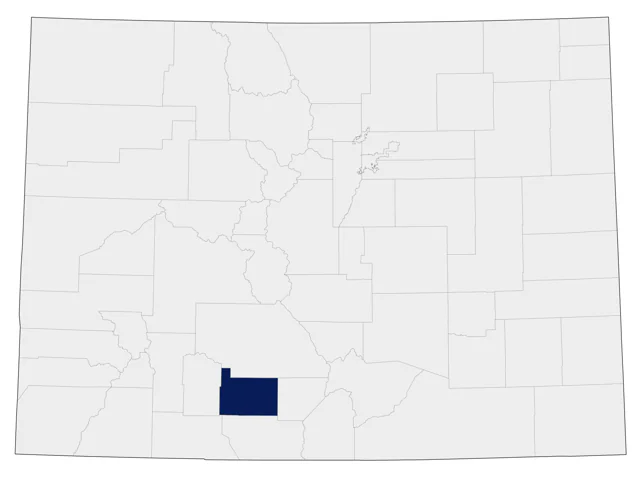 Yellow Rail county map