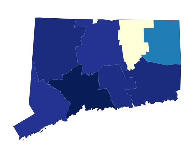 American Barn Owl county map