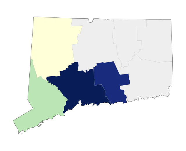 Anhinga county map
