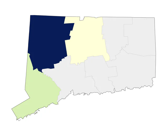 Black-backed Woodpecker county map