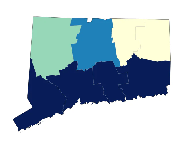 Black-bellied Plover county map