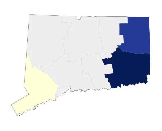 Brewer's Blackbird county map