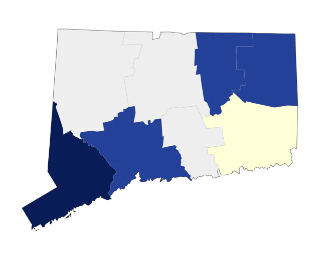 Common Gull county map