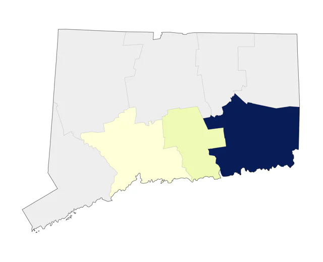 Common Murre county map