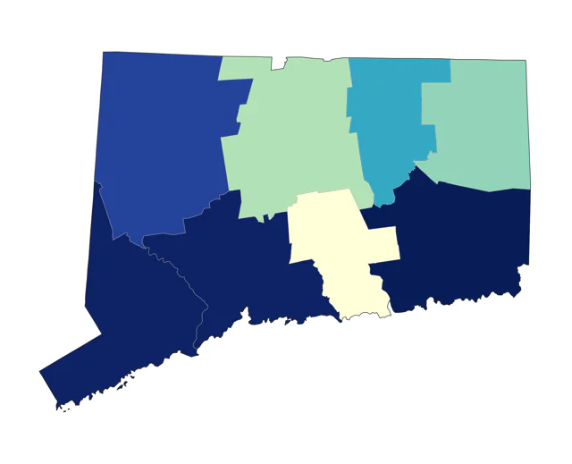 Eared Grebe county map