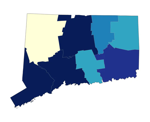 Glaucous Gull county map