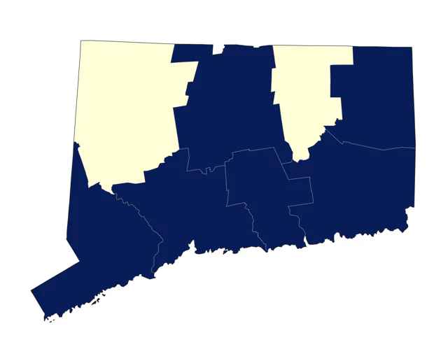 Great Black-backed Gull county map