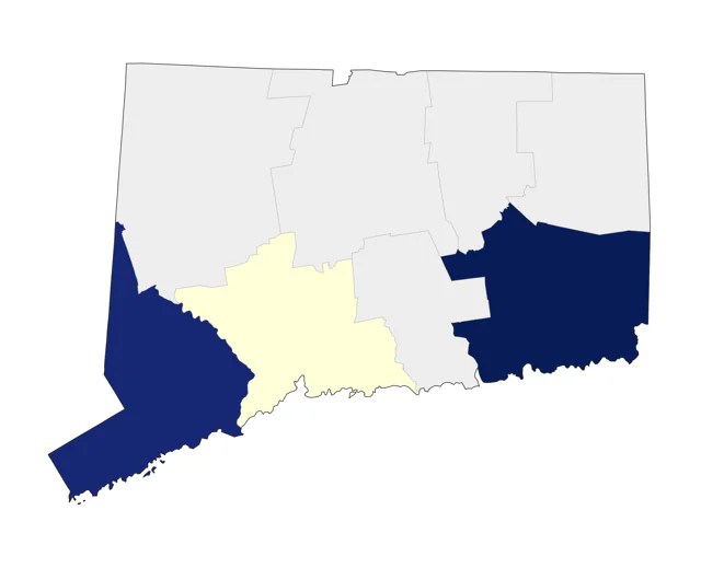Green-tailed Towhee county map