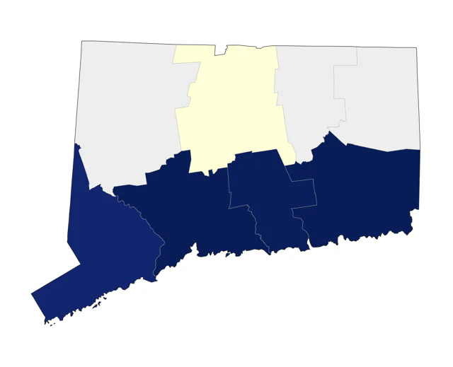King Eider county map