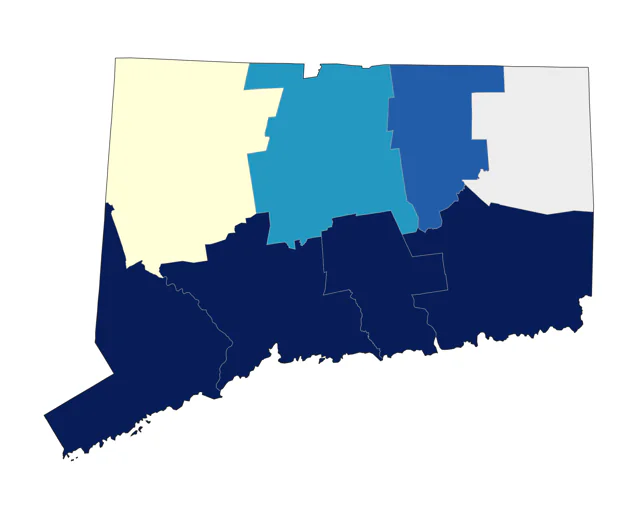 Laughing Gull county map