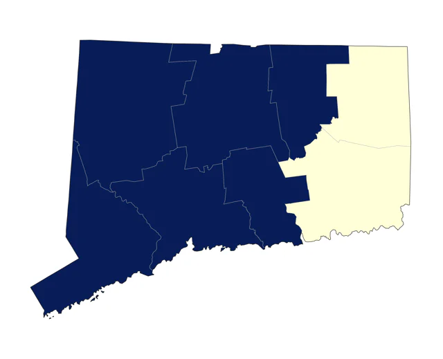 Lincoln's Sparrow county map