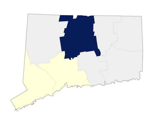 Mountain Bluebird county map