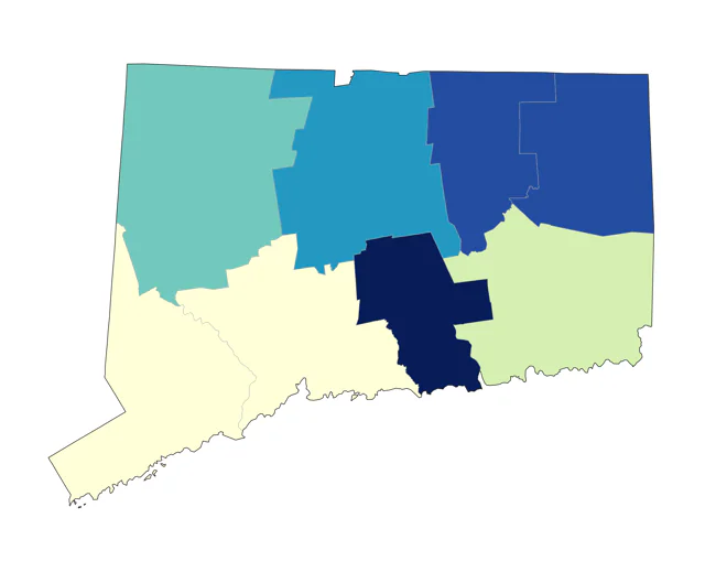 Northern Shrike county map