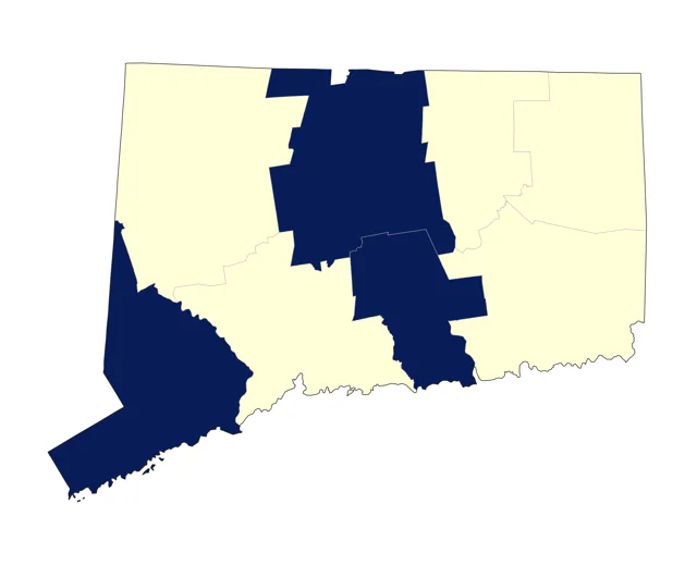 Red-headed Woodpecker county map