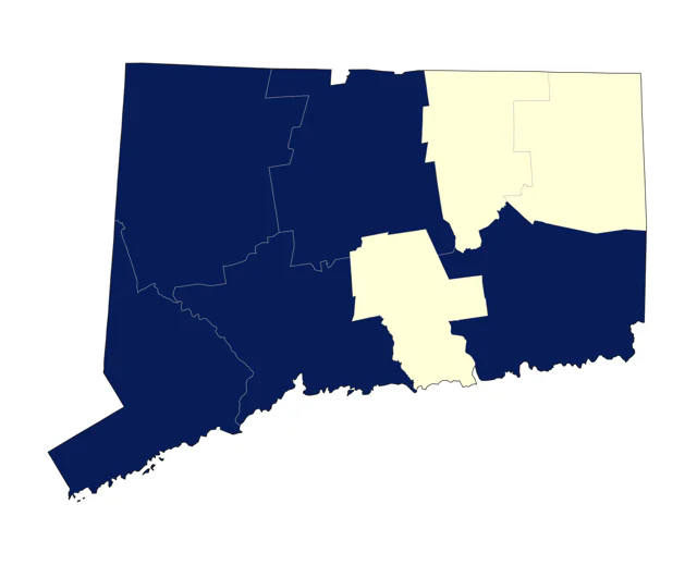 Redhead county map