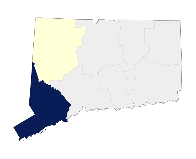 Say's Phoebe county map