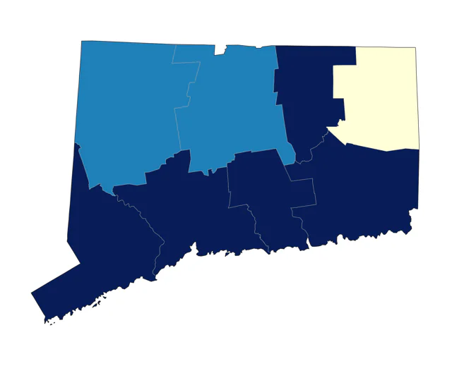 Surf Scoter county map