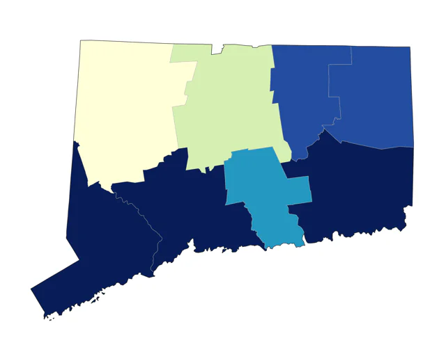 Western Sandpiper county map
