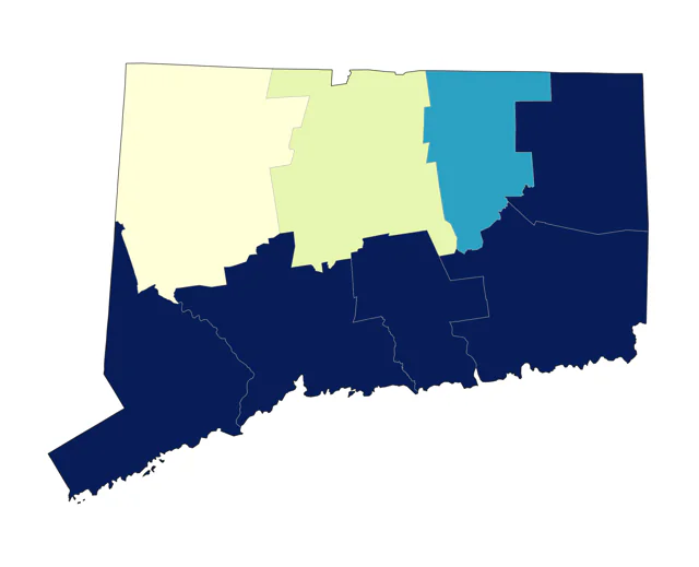 Yellow-crowned Night Heron county map