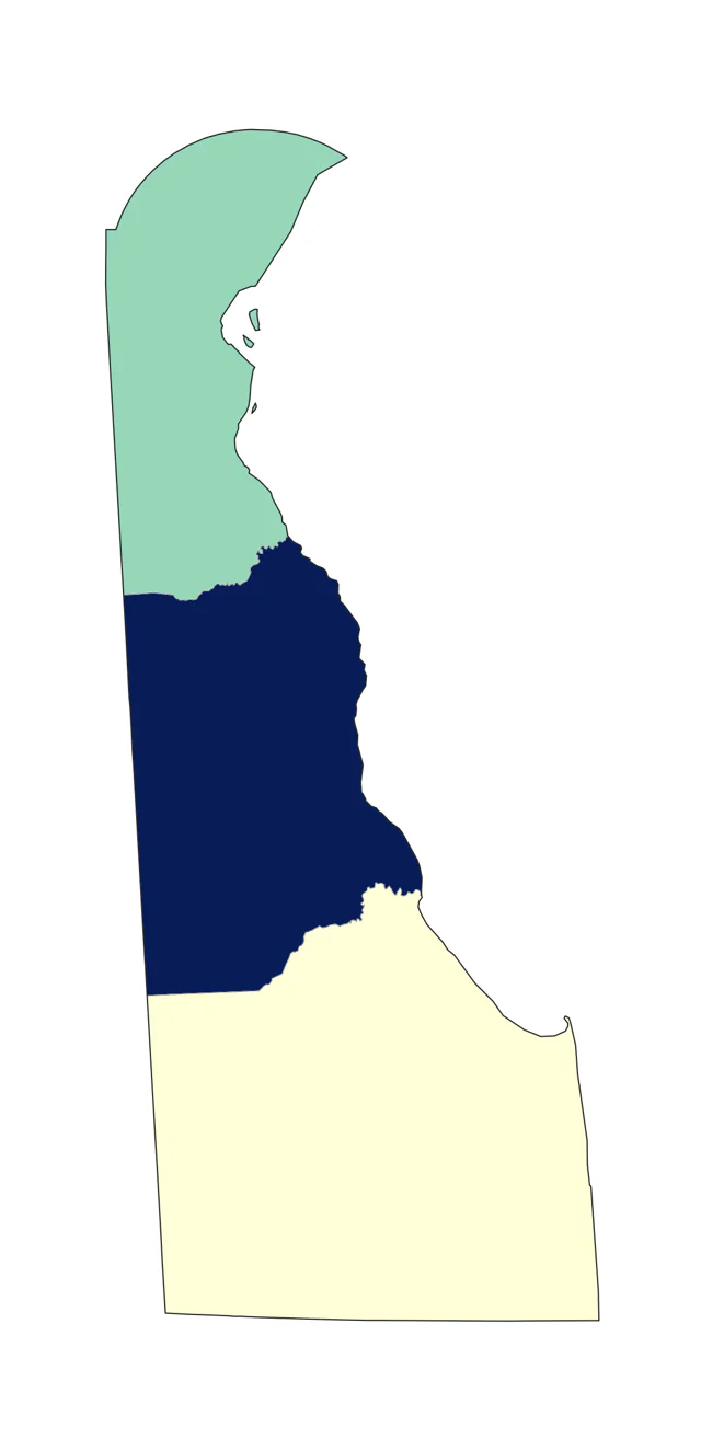 Buff-breasted Sandpiper county map