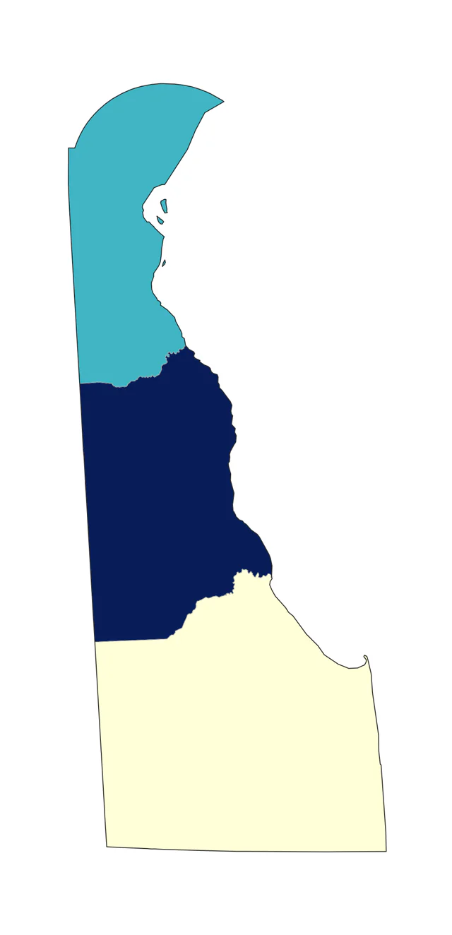 Little Egret county map