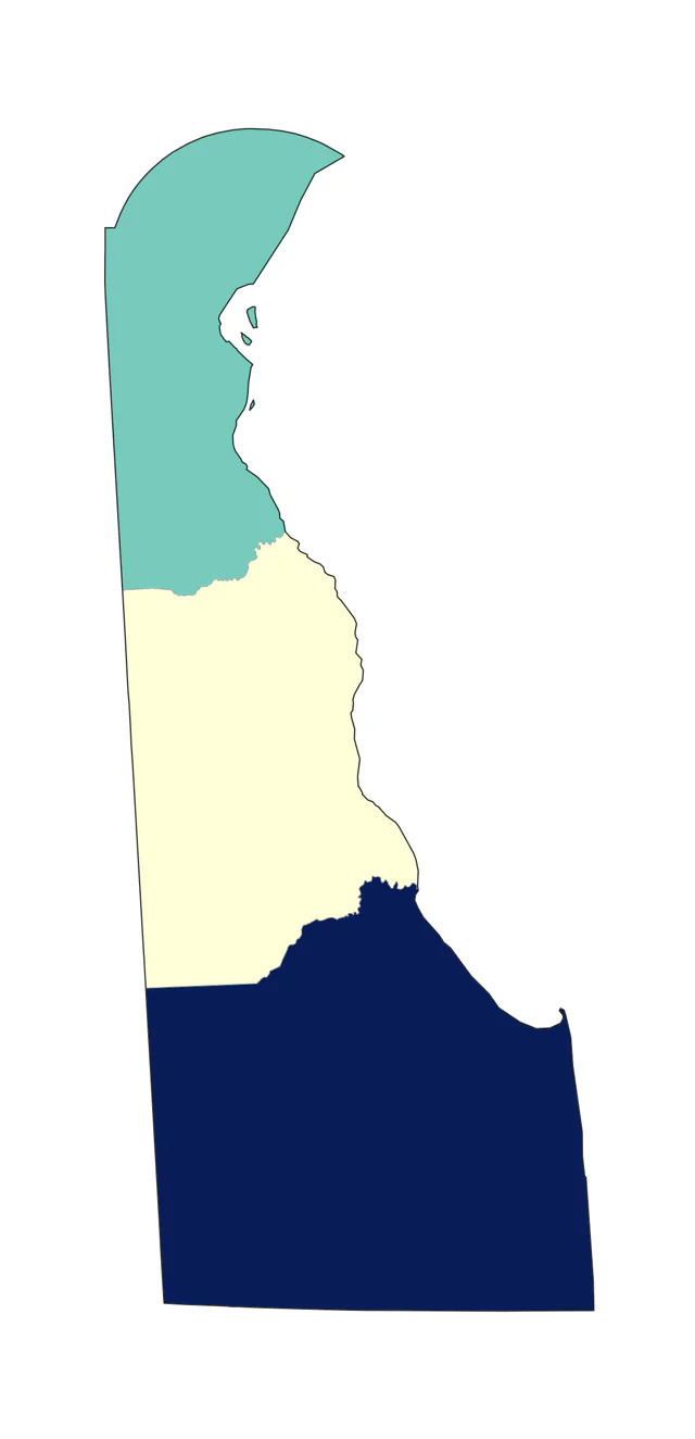 Red Phalarope county map