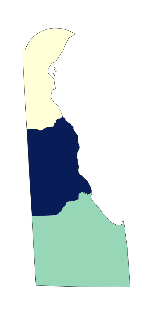 Western Kingbird county map