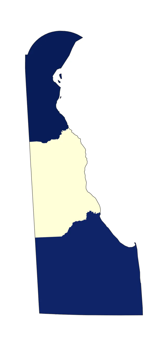 Wood Stork county map