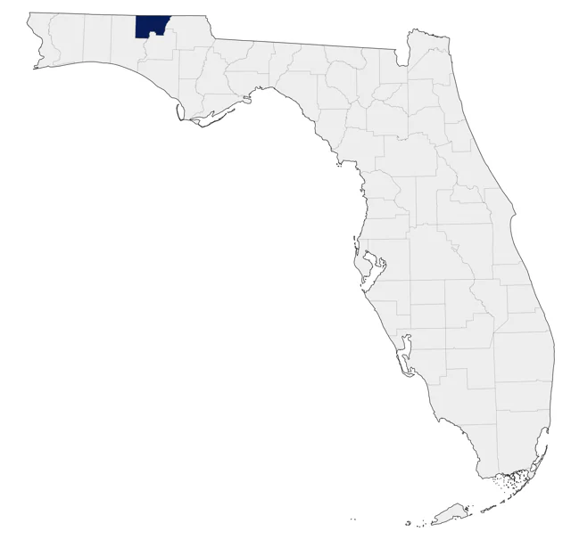 Band-tailed Pigeon county map