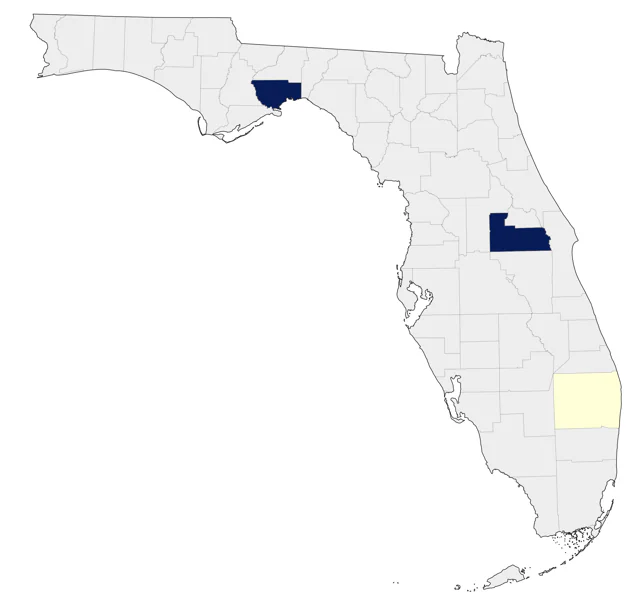 Brewer's Sparrow county map
