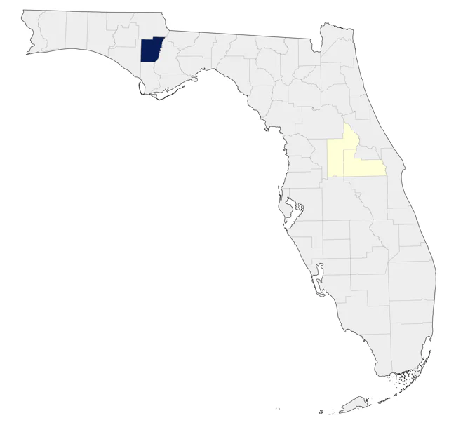 Ferruginous Hawk county map