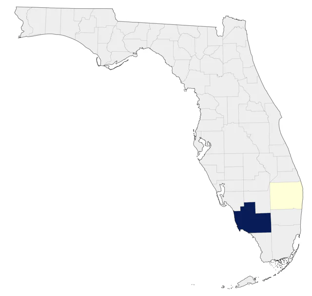 Galah county map