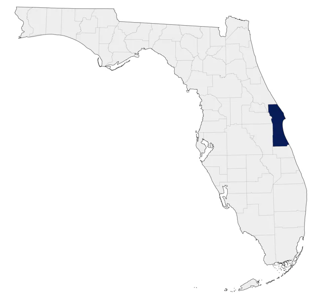 Mangrove Swallow county map