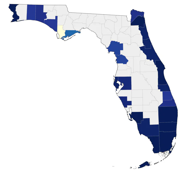 Sargasso Shearwater county map